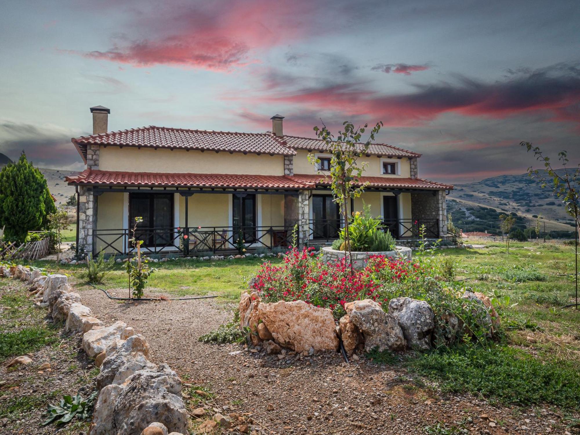 Chalet Renata 1 Livadi Arachovas Kalívia 外观 照片