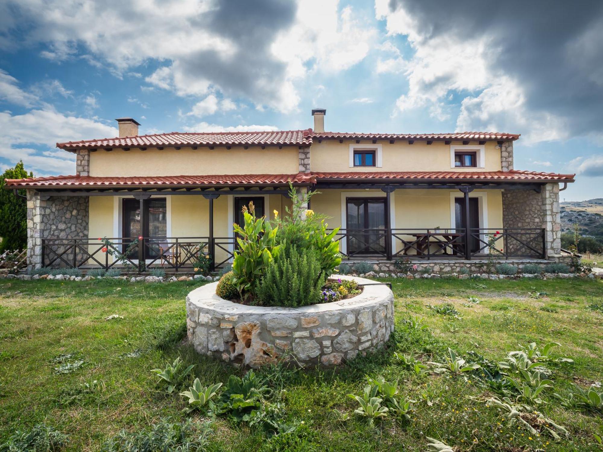Chalet Renata 1 Livadi Arachovas Kalívia 外观 照片